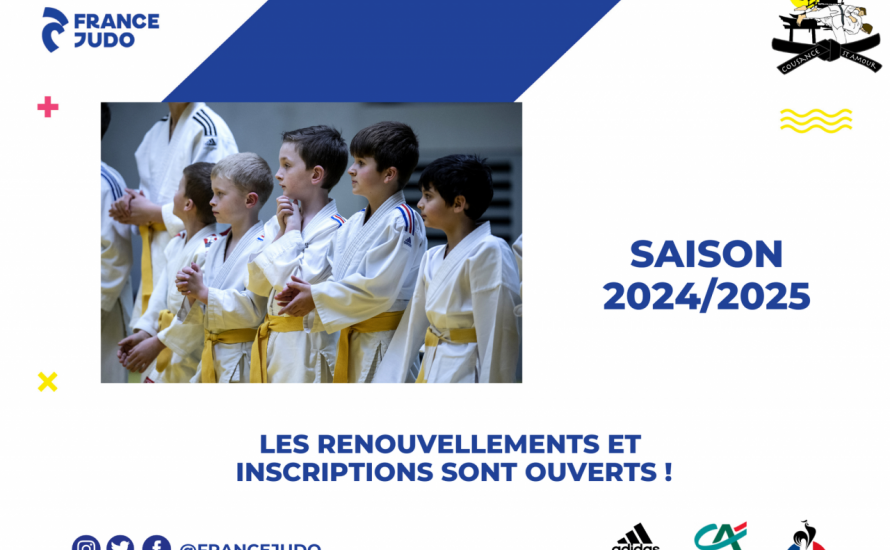 S'inscrire ou se réinscrire pour la saison 2024/2025